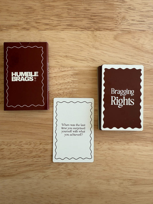 Humble Brags Conversation Cards